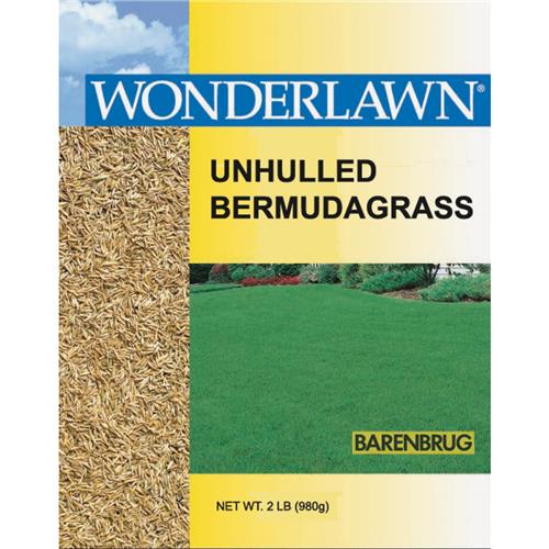 81202 Wonderlawn Unhulled Bermudagrass Grass Seed