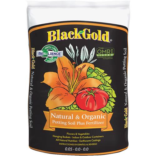 1402040.CFL001.5P Black Gold Natural & Organic Potting Soil