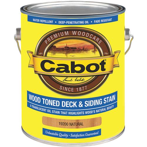 140.0019200.007 Cabot VOC Wood Toned Deck & Siding Exterior Stain & Sealer