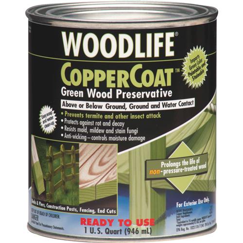 1901A Rust-Oleum Woodlife CopperCoat Green Wood Preservative
