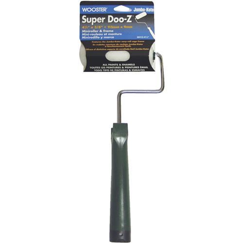 RR113-4 1/2 Wooster Super Doo-Z Mini Woven Paint Roller Cover & Frame