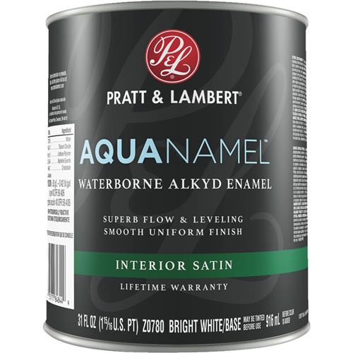0000Z0780-44 Pratt & Lambert Aquanamel Waterborne Alkyd Interior/Exterior Enamel