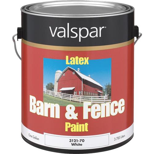 018.3121-10.007 Valspar Latex Paint & Primer In One Flat Barn & Fence Paint