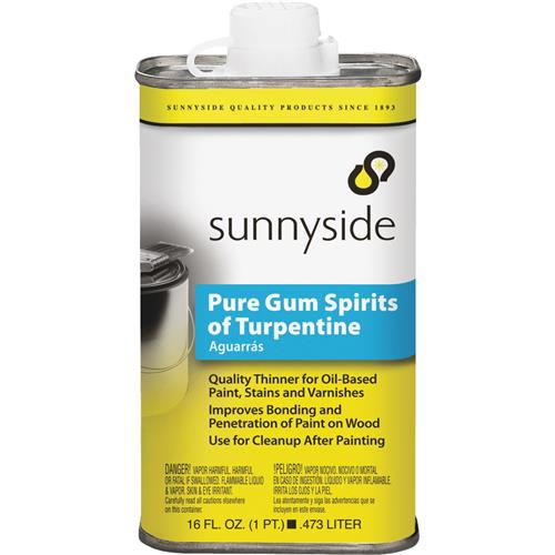 87016 Sunnyside Pure Gum Spirits Turpentine