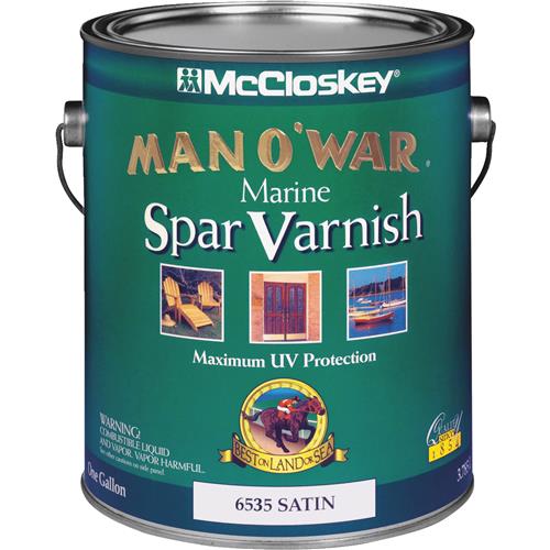 080.0006537.005 McCloskey Man OWar Low VOC Spar Interior & Exterior Varnish