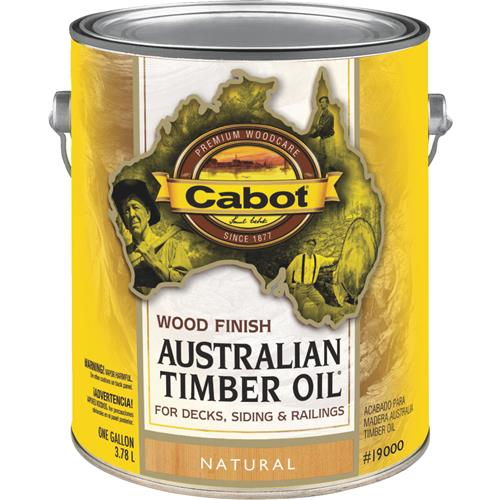 140.0019400.005 Cabot Australian Timber Oil Water Reducible Translucent Exterior Oil Finish