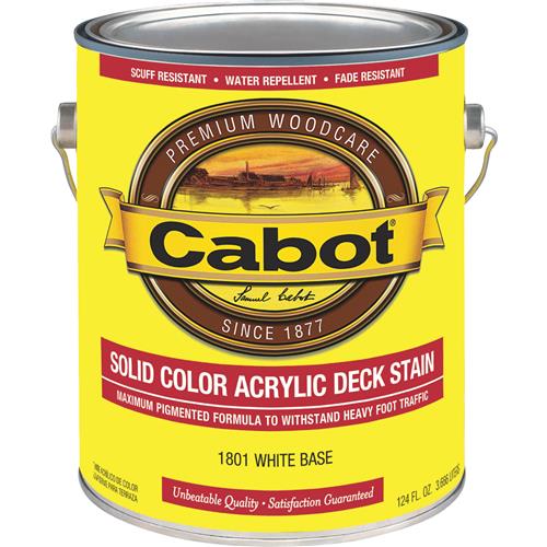 140.0001801.007 Cabot Solid Color Acrylic Deck Stain