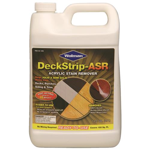 14706 Wolman DeckStrip-ASR Acrylic Stain Remover Deck Stripper