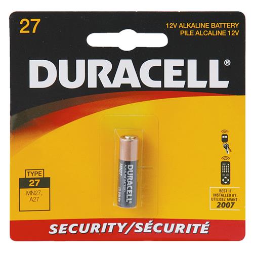 52387 Duracell 27 Alkaline Battery