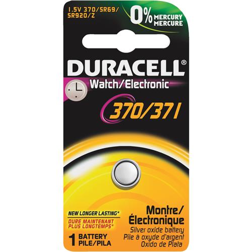 41287 Duracell 370/371 Silver Oxide Button Cell Battery