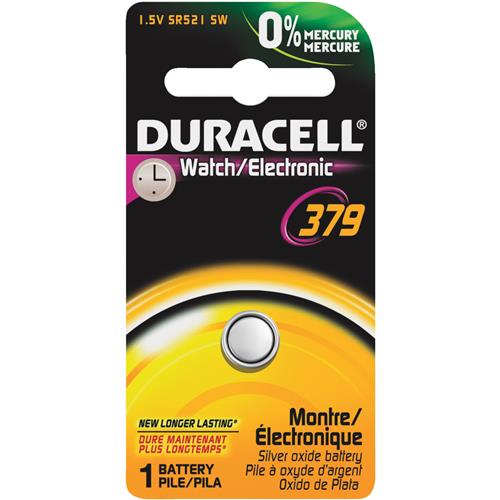 41887 Duracell 379 Silver Oxide Button Cell Battery
