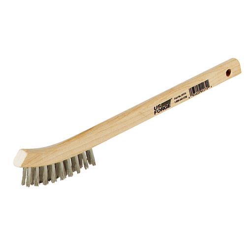 70490 Forney Curved Handle Wire Brush