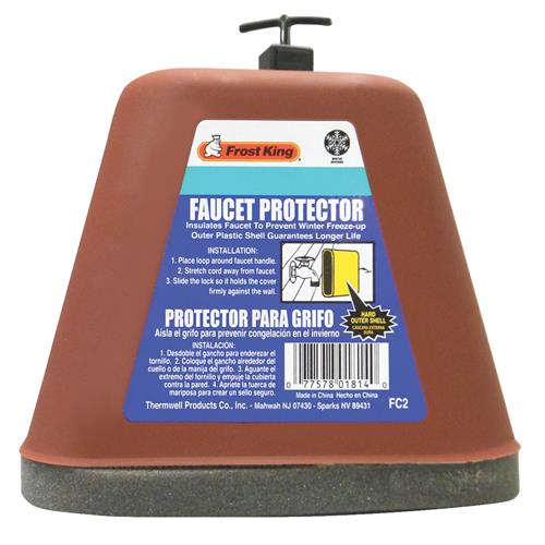 FC2 Frost King Plastic Faucet Cover Freeze Protection