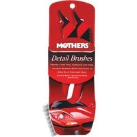 Image of a package of Mothers brand detailing brushes.