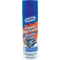 Gunk brand engine degreaser spray image.