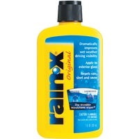 Image of a bottle of Rain-X brand water repellent.