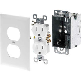 Picture of an outlet cover and electrical receptacle.