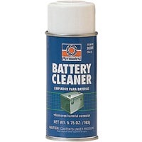 Image of a spray can of battery cleaner.