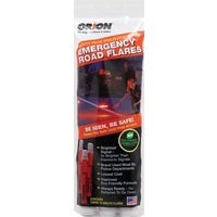 Picture of a package of safety flares.
