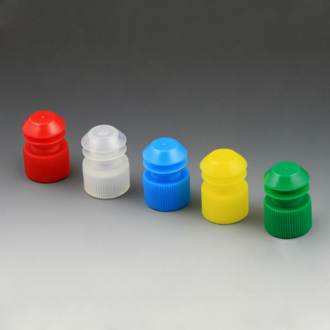 Globe Scientific Cap, Flange Plug, 16mm, Clear Image