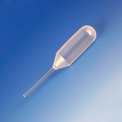 Globe Scientific Transfer Pipet, 1.3mL, Fine Tip, 51mm, 500/Dispenser Box Image