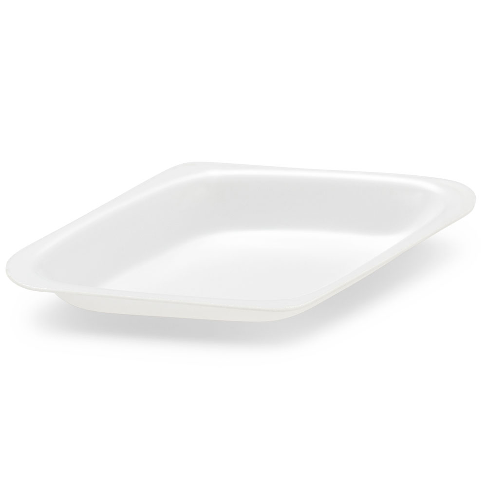 Globe Scientific Weight Boat, Diamond Shaped, Antistatic, PS, White, 5mL Image
