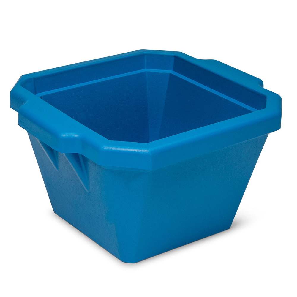 Globe Scientific Ice Tray with Lid, 1 Liter, Blue Image