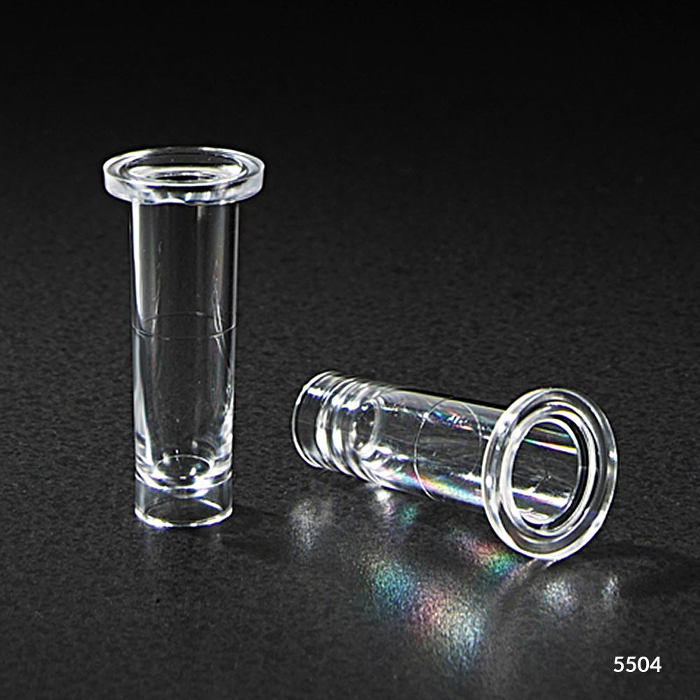 Globe Scientific Sample Cup, Nesting, PS, 1mL (for 12mm & 13mm tubes) Image
