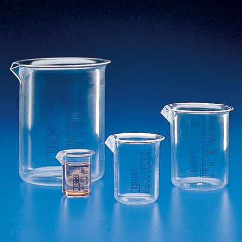 Globe Scientific Beaker, PMP (TPX), Printed Graduations, 5000mL Image
