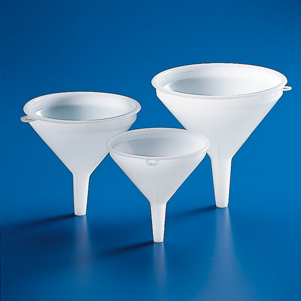 Globe Scientific Funnel, General Purpose, HDPE, 250mm, 4000mL Image