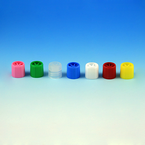 Globe Scientific Screw Cap for Sample Tubes with External Threads (#'s: 6030-6059), Gray Image