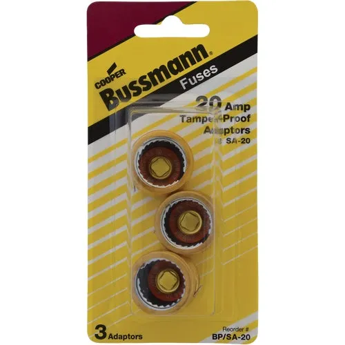 BP/SA-20 Bussmann Plug Fuse Adapter adapter, BP/SA-20, fuse