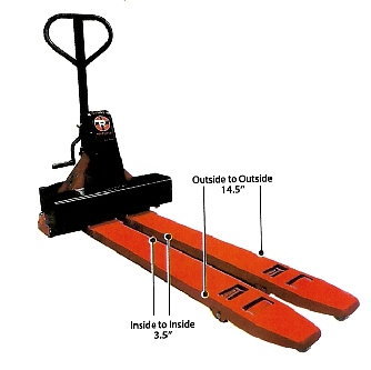AP10-SL Renegade Adjustable Fork Pallet Jack