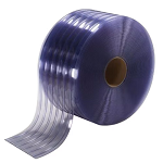 Chase TMI 20-08-072-150 Ribbed PVC Roll: 8" Wide X .072" Thick X 150" Long 