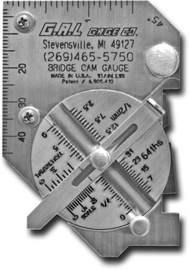 Pocket Bridge Cam Gauge Image