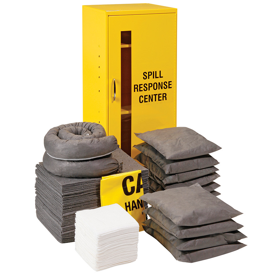 Universal Wall Mount Cabinet Spill Kit