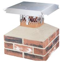 Picture of a chimney with cap.
