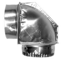 Picture of a dryer vent part.