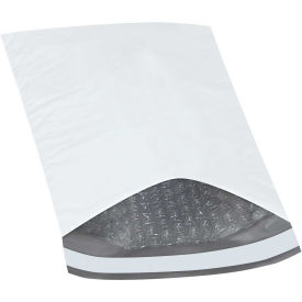 Image of a white plastic bubble wrap mailer.