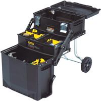 Picture of a portable tool storage chest on wheels.