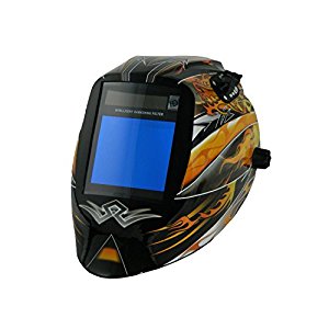Image of a welding helmet.