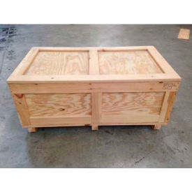 Picture of a wood shipping crate.