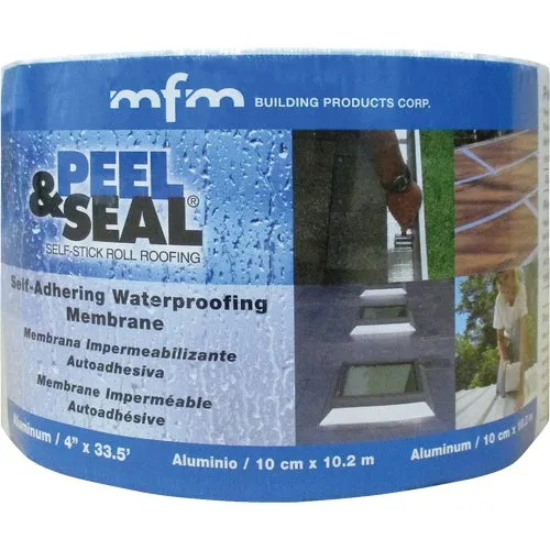 50041 MFM Peel & Seal Aluminum Roll Roofing