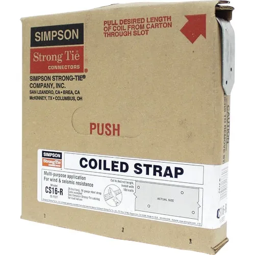 CS14-R Simpson Strong-Tie Coiled Strap