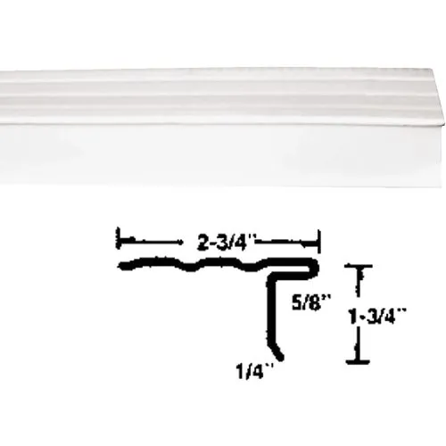 32690-AJ50 Klauer Aluminum Style LL6 Roof & Drip Edge Flashing With Hems