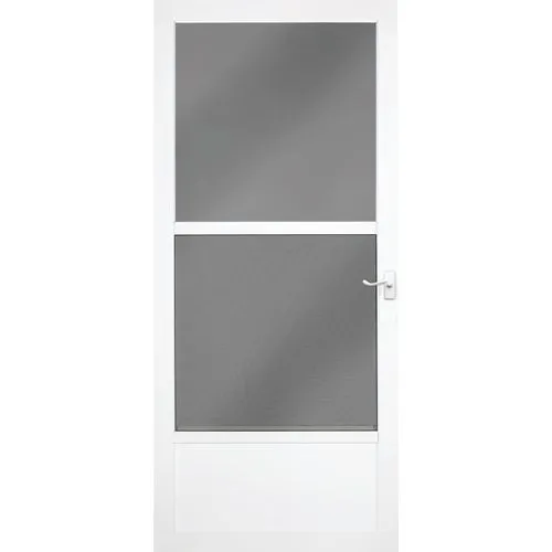 36016031 Larson Classic Metal Tech Lever Handle Aluminum Storm Door 36016031, door, storm