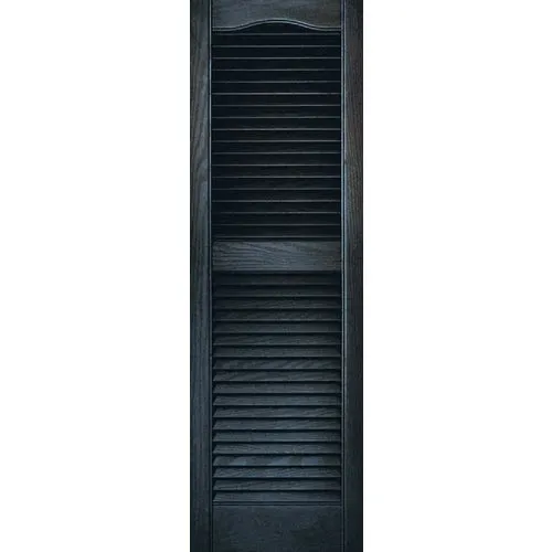 23140036001 Builders Edge Vinyl Open Louvered Shutter