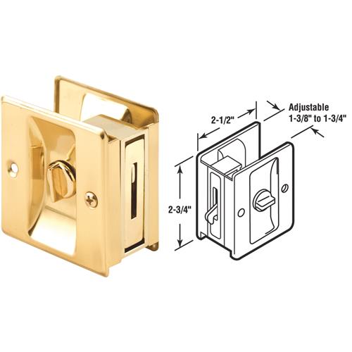 N 6771 Prime-Line Pocket Door Privacy Lock & Pull door lock pocket