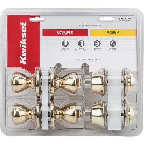 242T 3 CP Kwikset Tylo Combo Entry Project Pack