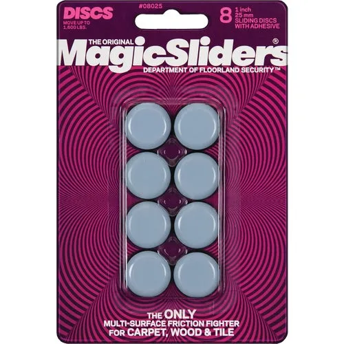 4038 Magic Sliders Self-Adhesive Appliance and Furniture Glide